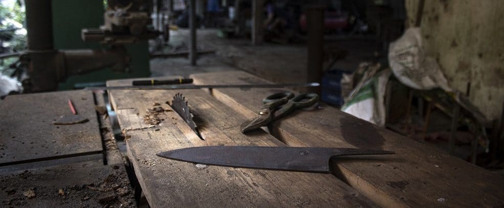 cuisine vietnamienne et couteau vietnamien