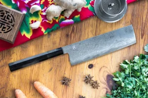 Damascus Nakiri Knife