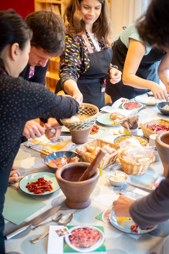 cours de cuisine asiatique